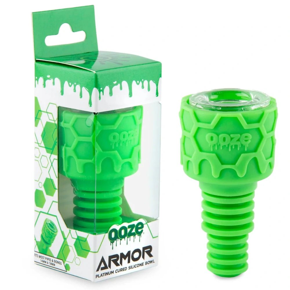 Fat Buddha Glass Accessories Green Ooze Armor Silicone Bowl