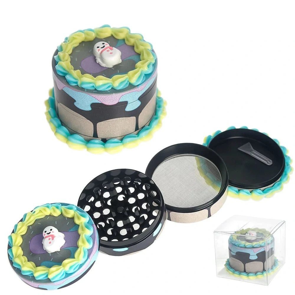 Fat Buddha Glass Accessories Green Sweet Treats Cake Grinder