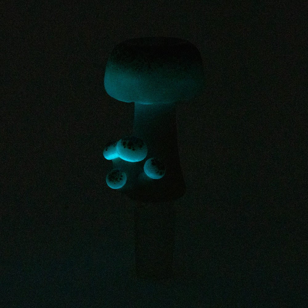 Empire Glassworks Accessories Mushroom Glow in the Dark Bowl