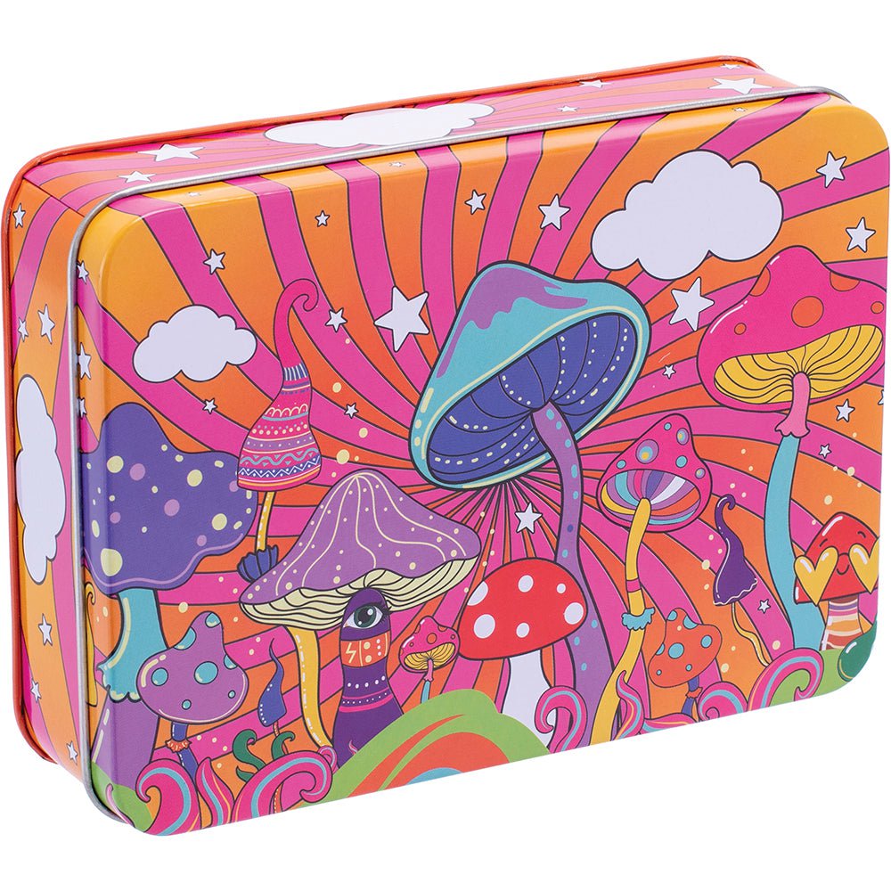 Fujima Accessories Mushrooms Tin Stash Box