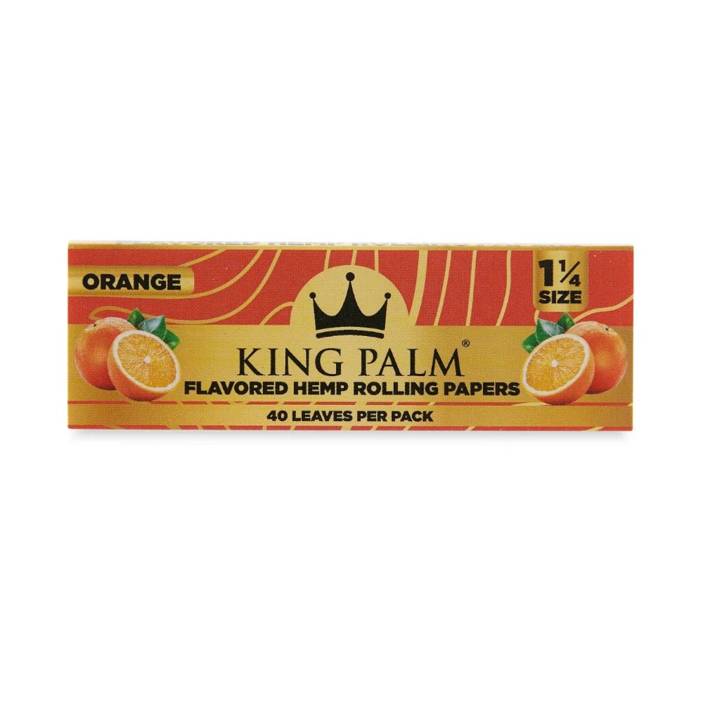 Fat Buddha Glass Accessories Orange King Palm Flavored Hemp Papers