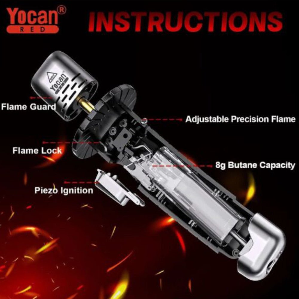 Yocan Accessories Red Katana Torch