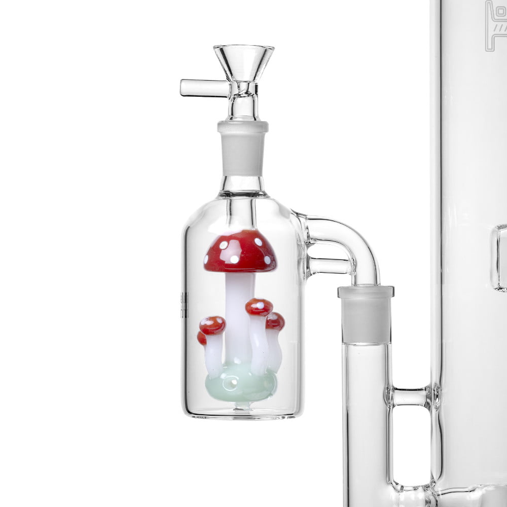 Human Grade Accessories Red The Shroom 90° Ash Catcher