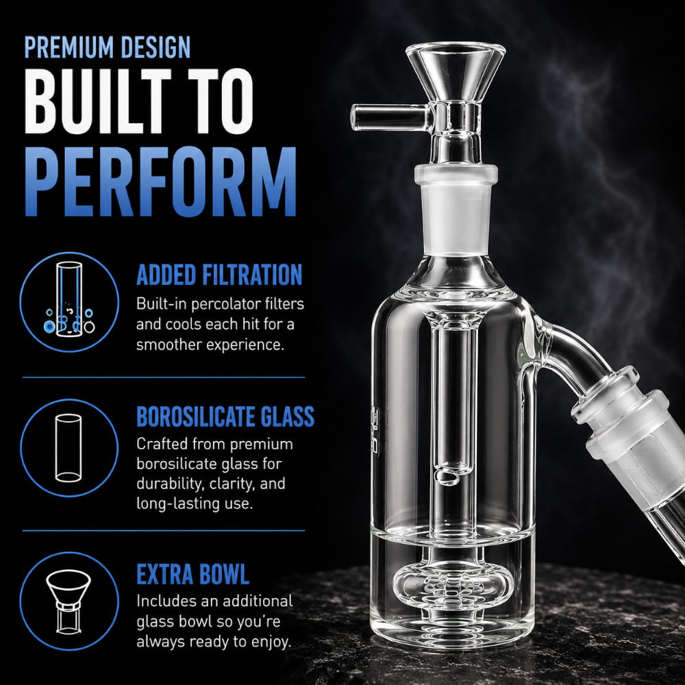 Human Grade Accessories Showerhead 45° Ash Catcher