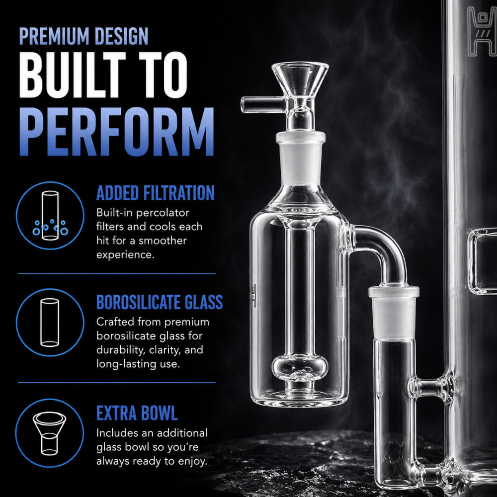 Human Grade Accessories Showerhead 90° Ash Catcher