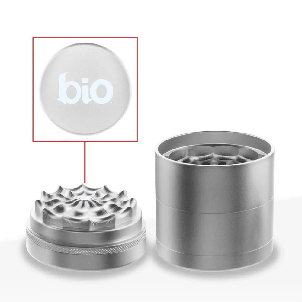 Biohazard Accessories Silver BIO Herb Grinder