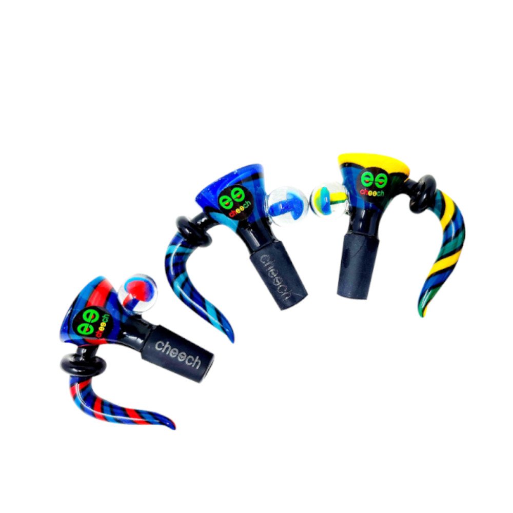 Cheech Glass Accessories Tri Color Bowl