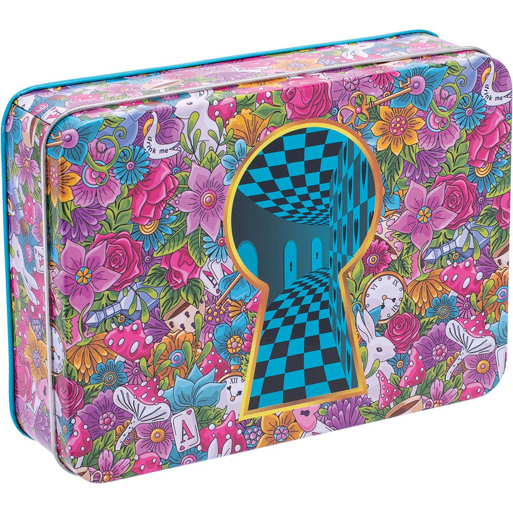 Fujima Accessories Wonderland Tin Stash Box