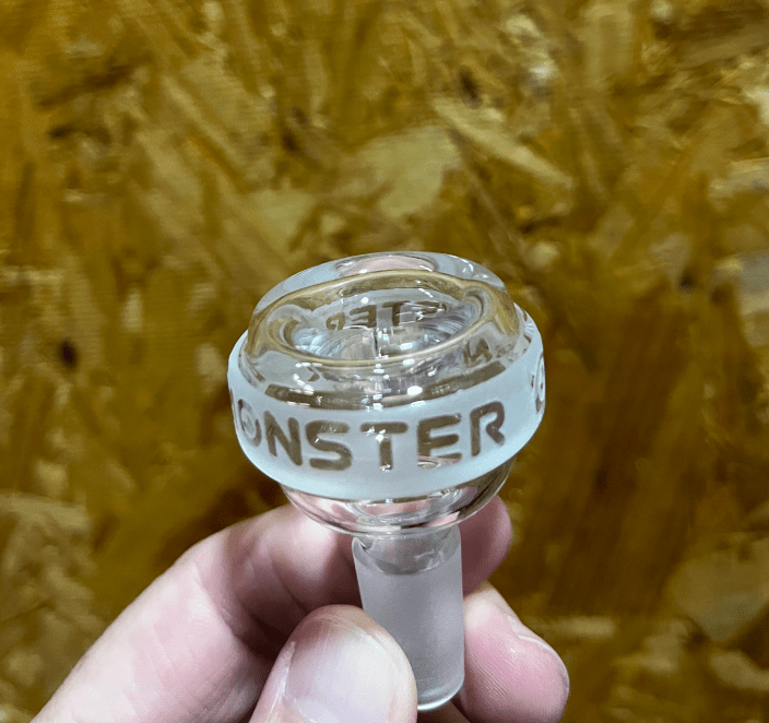 Fat Buddha Glass Blasted Monster Bowl