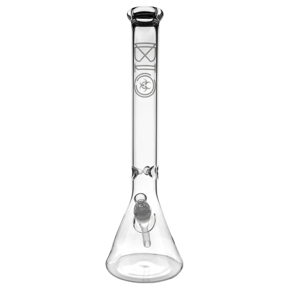 Biohazard Bong 18in Beaker Bong w/Ice Catcher