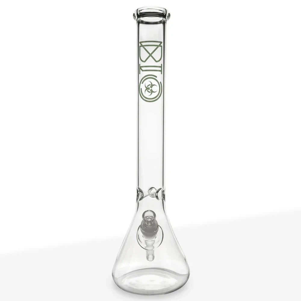 Biohazard Bong 18in Beaker Bong w/Ice Catcher