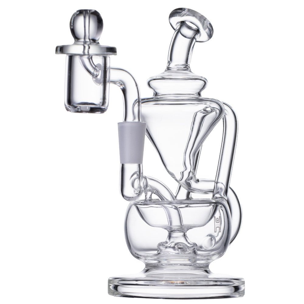 Human Grade Bong 5in Recycler 1A Dab Rig
