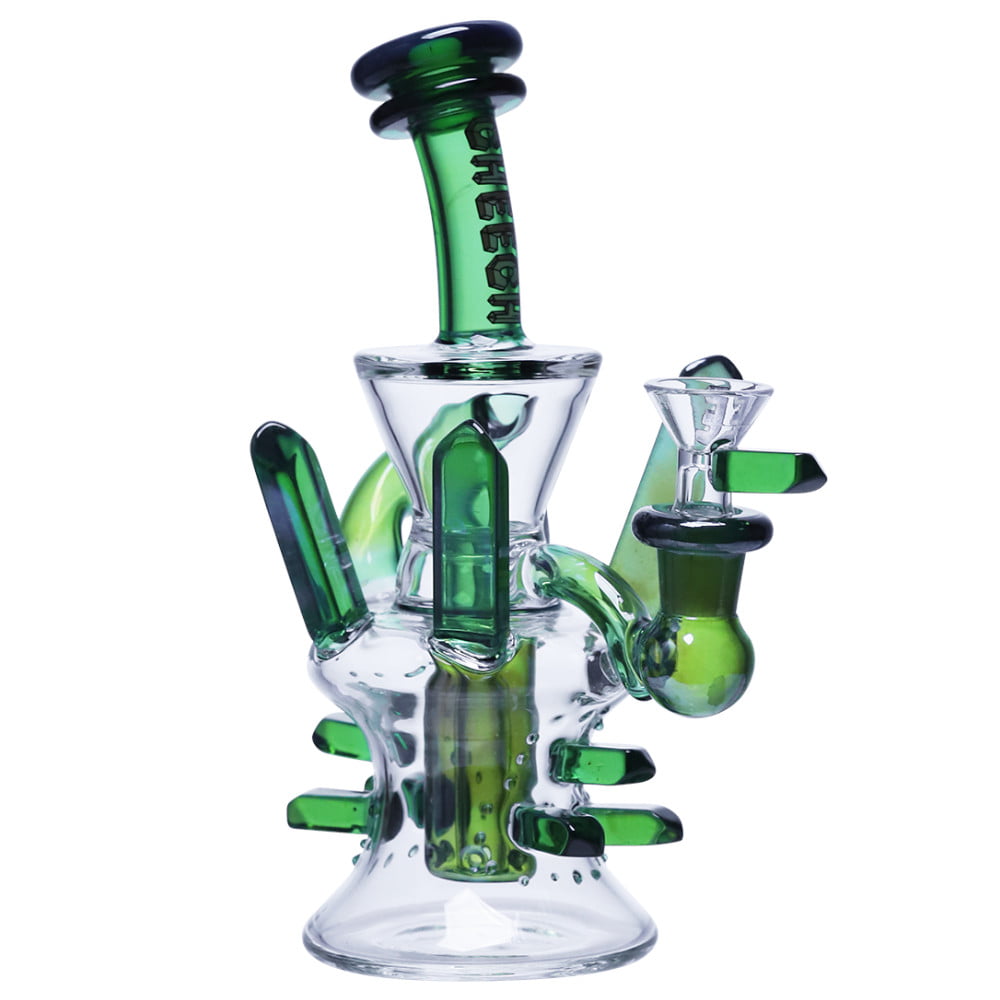 Cheech Glass Bong 8in Spiky Bong