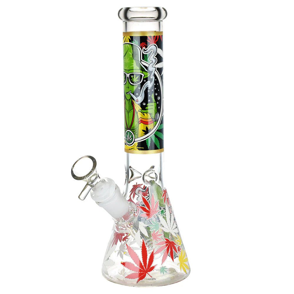 Fat Buddha Glass Bong Alien Beaker Bong