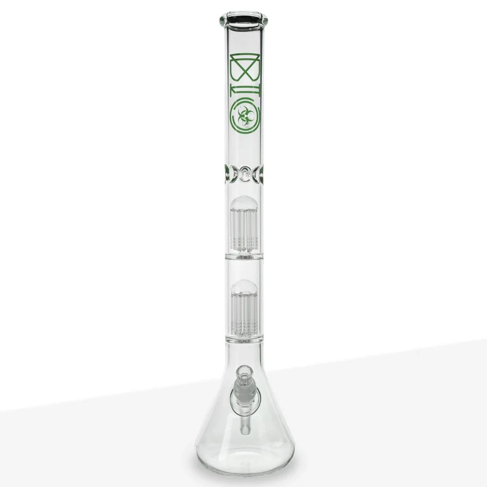 Biohazard Bong BIO Double Tree Beaker Bong