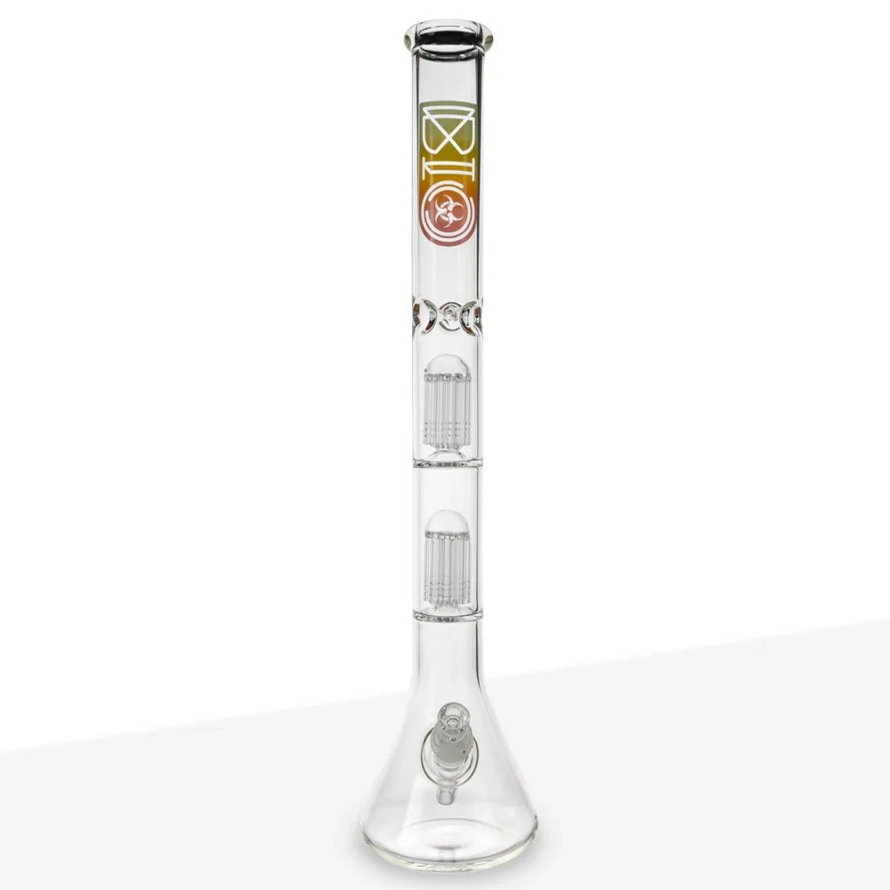 Biohazard Bong BIO Double Tree Beaker Bong