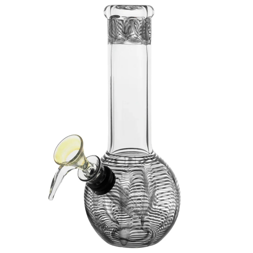 Biohazard Bong Black Flame Top Water Pipe