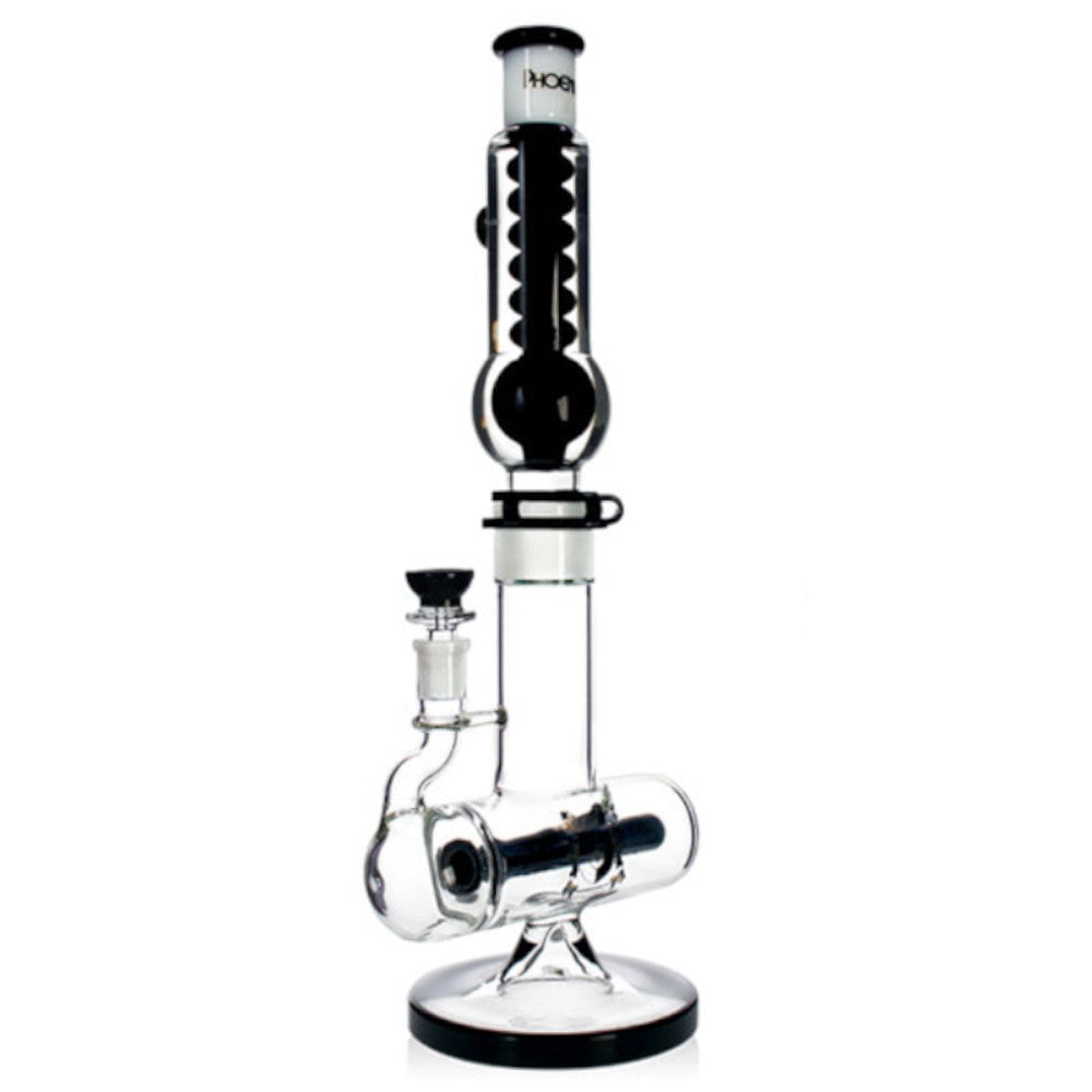Phoenix Bong Black Freeze Bong Inline Perc