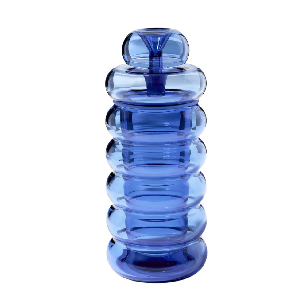 Fat Buddha Glass Bong Blue Bolla Gravity Bong