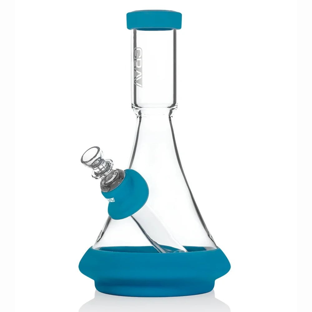 Grav Bong Blue Deco Beaker Bong