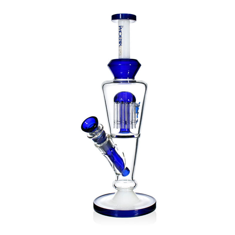 Phoenix Bong Blue Elegant Tree Perc Bong