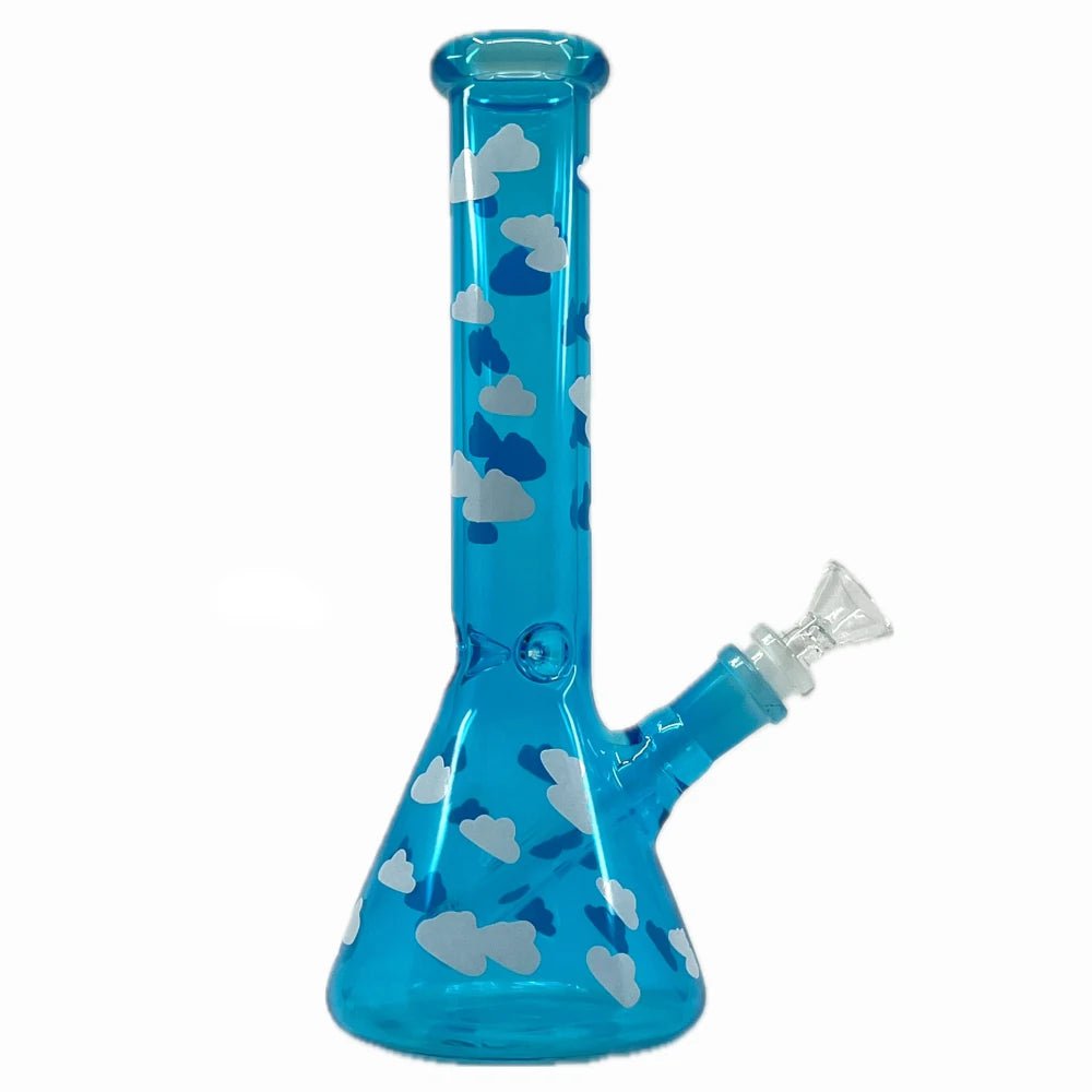 Fat Buddha Glass Bong Blue Seasons Beaker Bongs