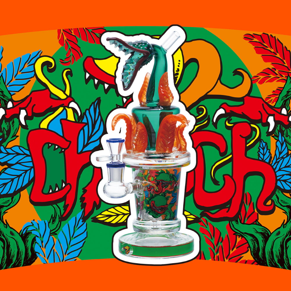 Cheech Glass Bong Botanical Creature Bong