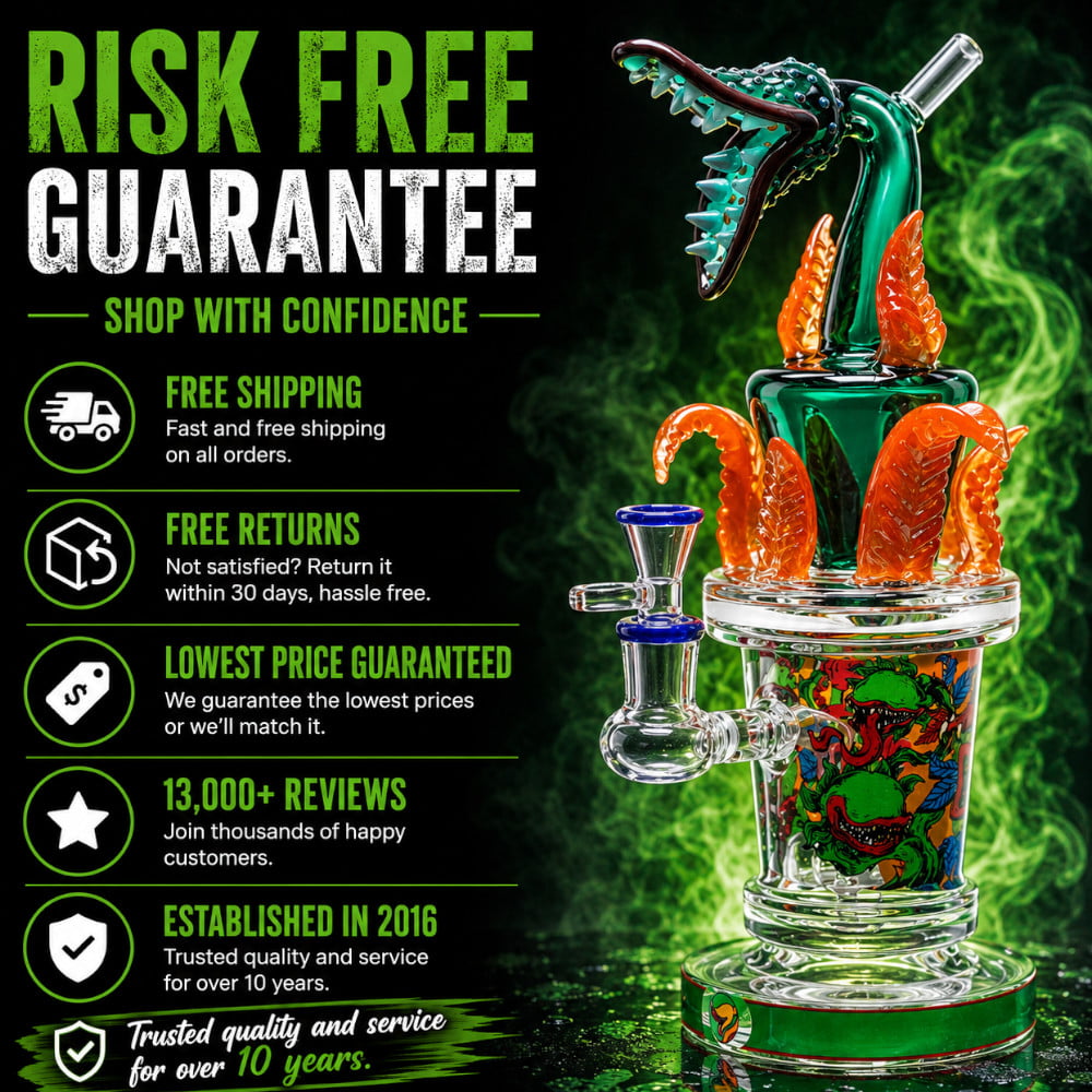 Cheech Glass Bong Botanical Creature Bong
