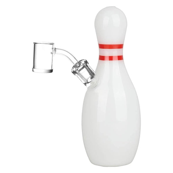 bowling pin cigarette dispenser Vintage Holder Bowling Pin Form Nickel Plated