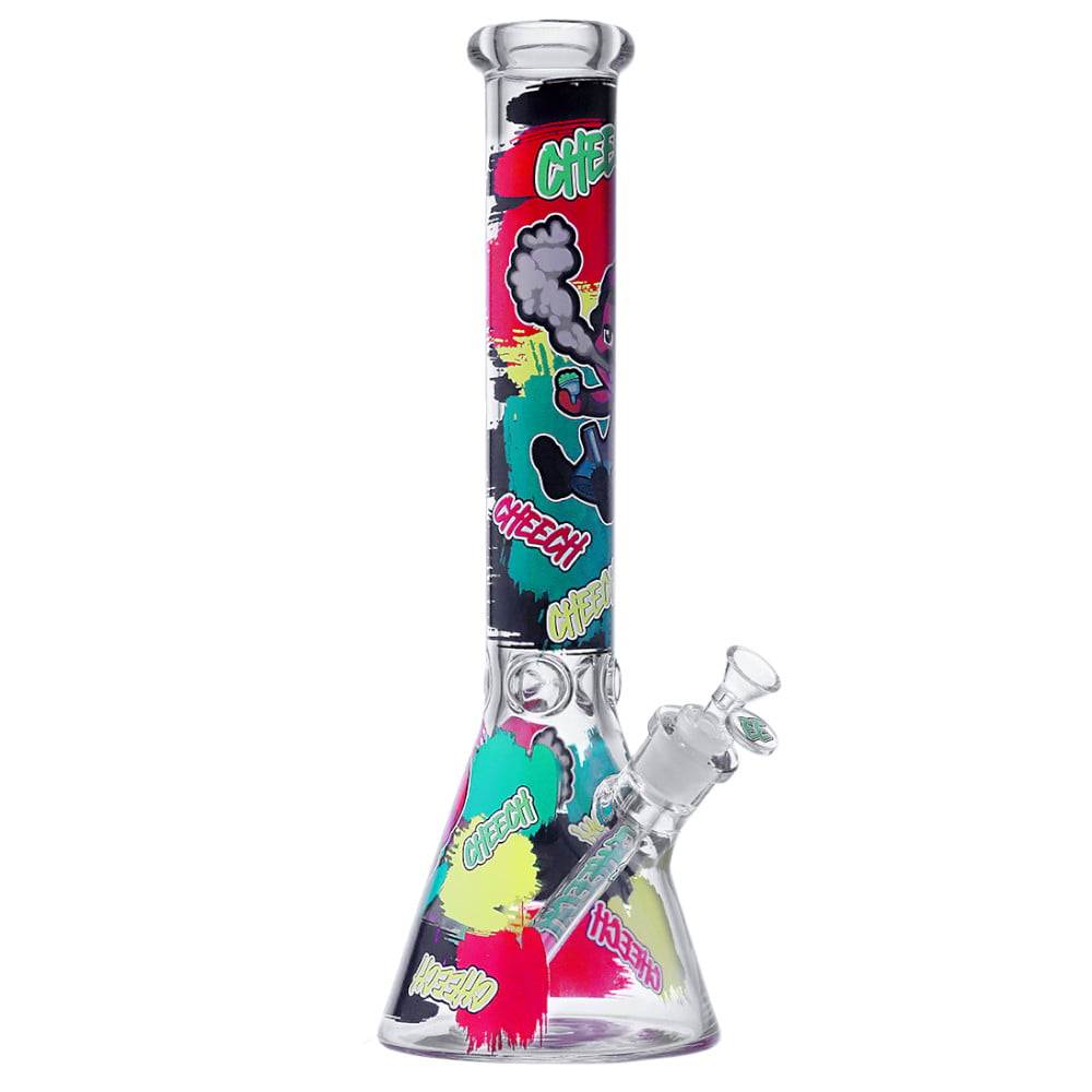 Cheech Glass Bong Chillin Cheech Beaker Bong