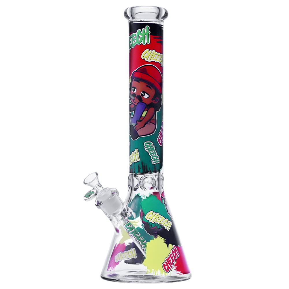 Cheech Glass Bong Chillin Cheech Beaker Bong