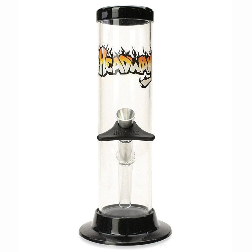 Fat Buddha Glass Bong Clear 6 Inch Plastic Straight Bong