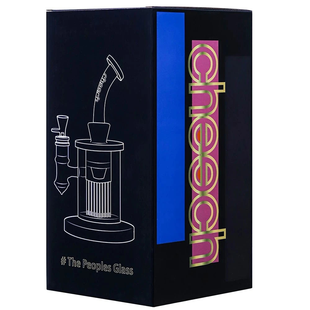 Cheech Glass Bong Clear View Water Pipe