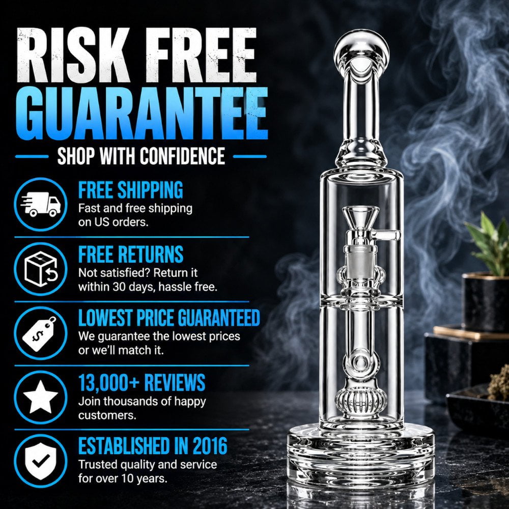 Fat Buddha Glass Bong Crown Jewels Percolator Bong