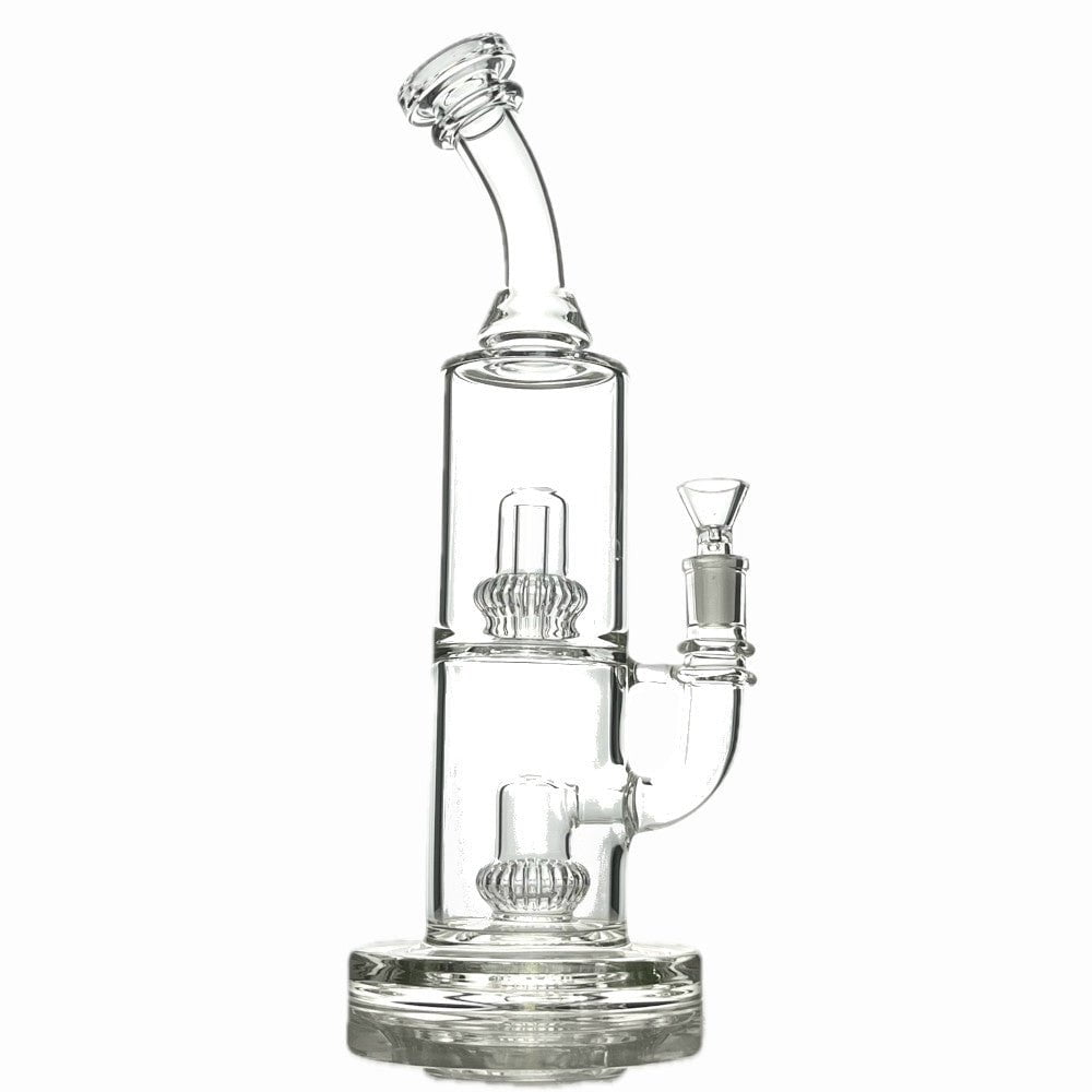 Fat Buddha Glass Bong Crown Jewels Percolator Bong