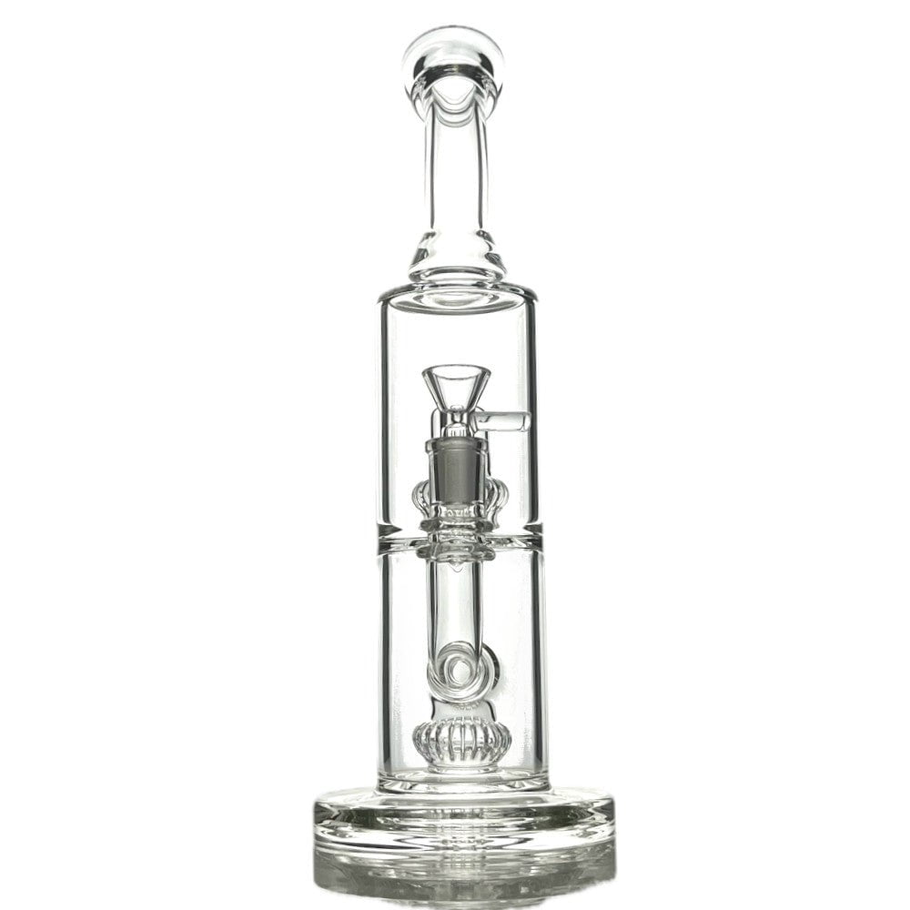 Fat Buddha Glass Bong Crown Jewels Percolator Bong