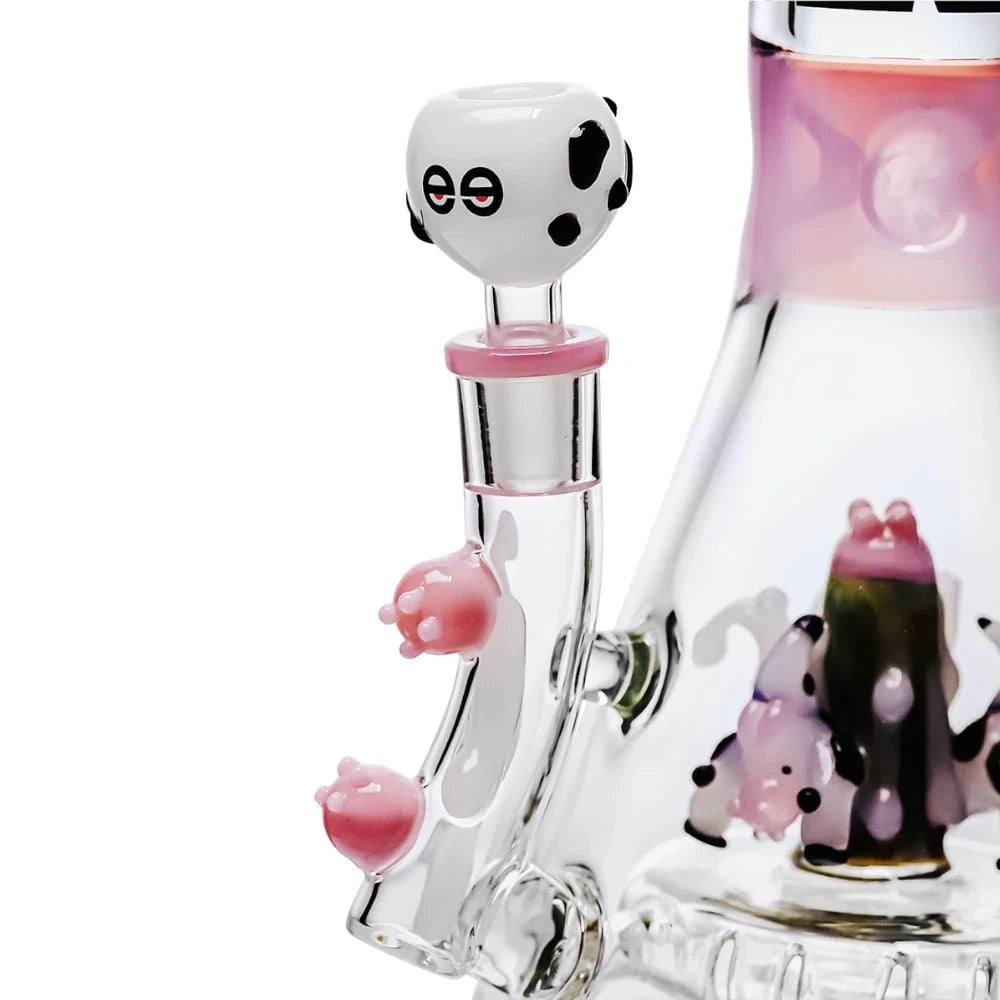 Cheech Glass Bong Dairy Queen Beaker Bong