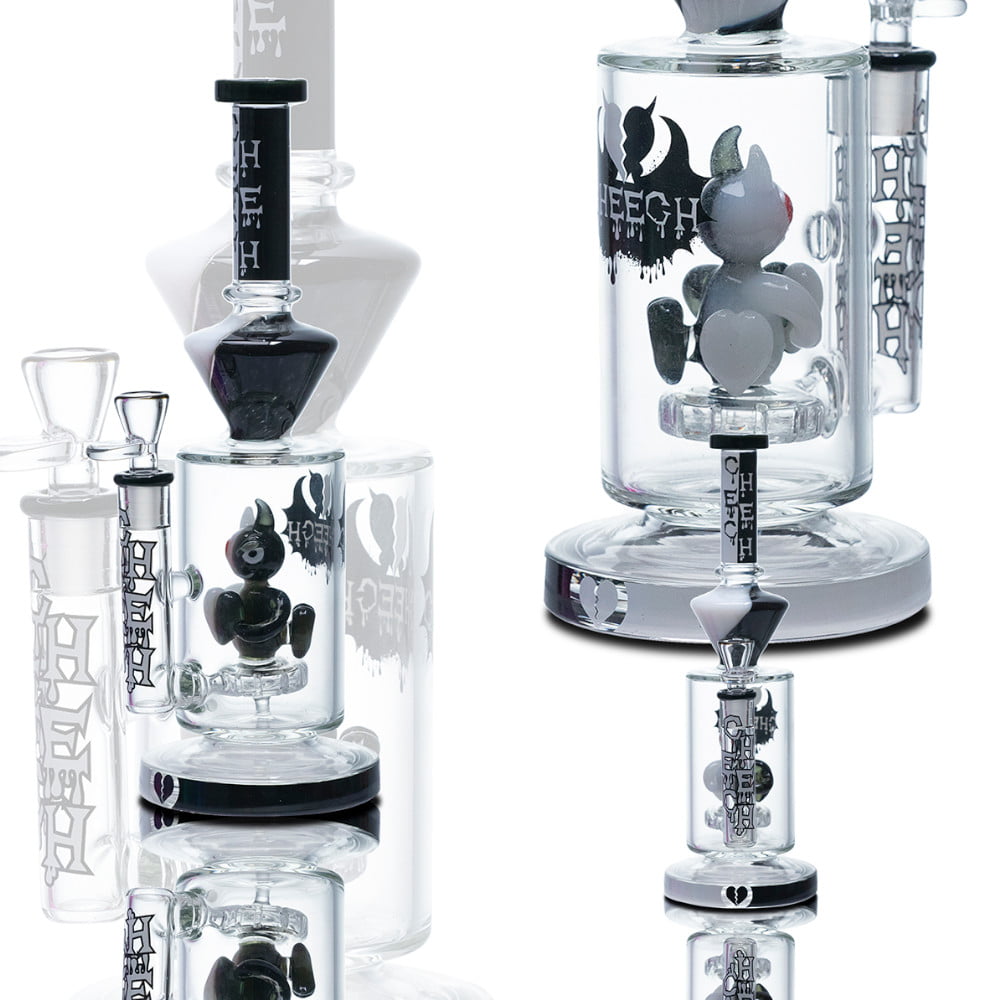Cheech Glass Bong Dark Devil Bong