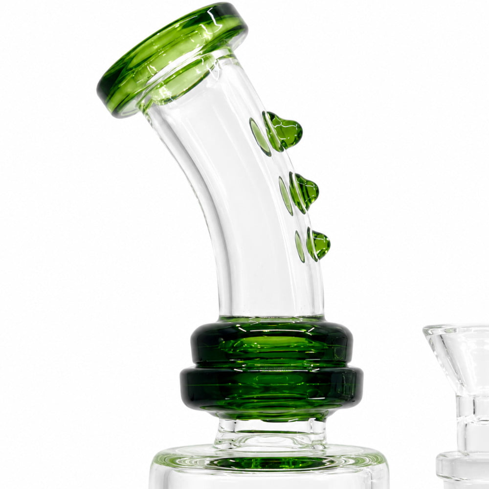 Fat Buddha Glass Bong Dichroic Marble Bong