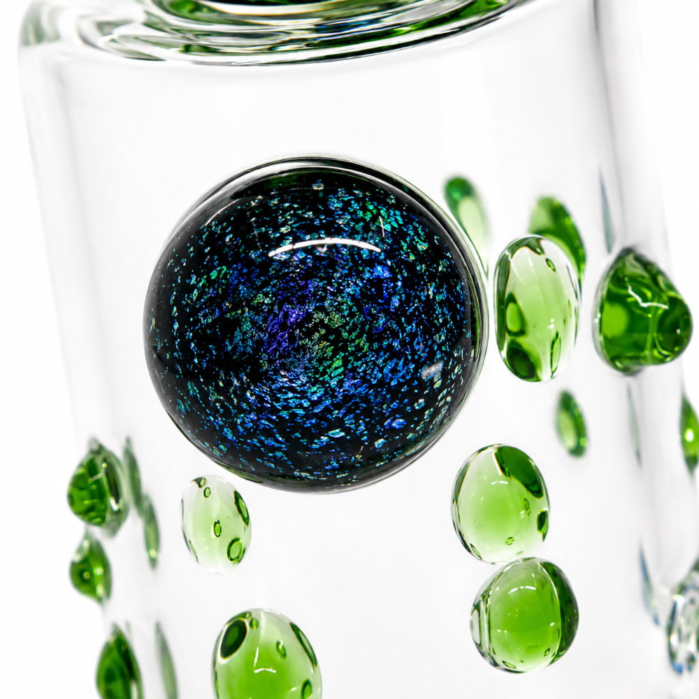 Fat Buddha Glass Bong Dichroic Marble Bong