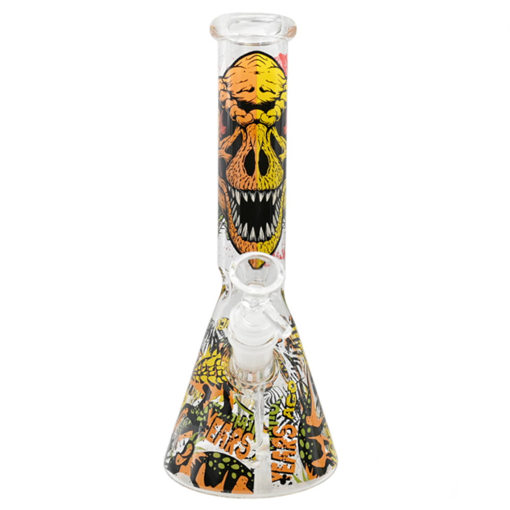 Fat Buddha Glass Bong Dinosaur Beaker Bong