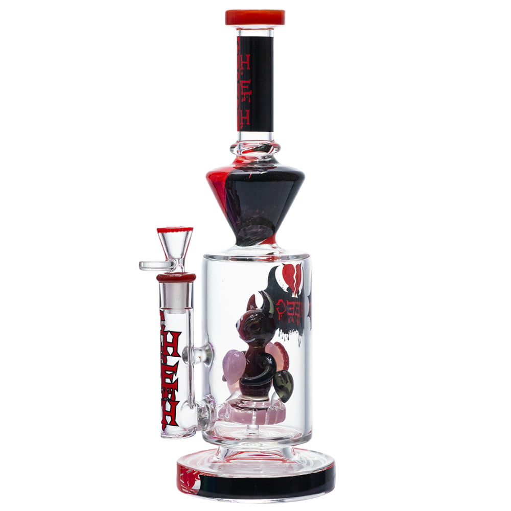 Cheech Glass Bong Evil Cupid Bong