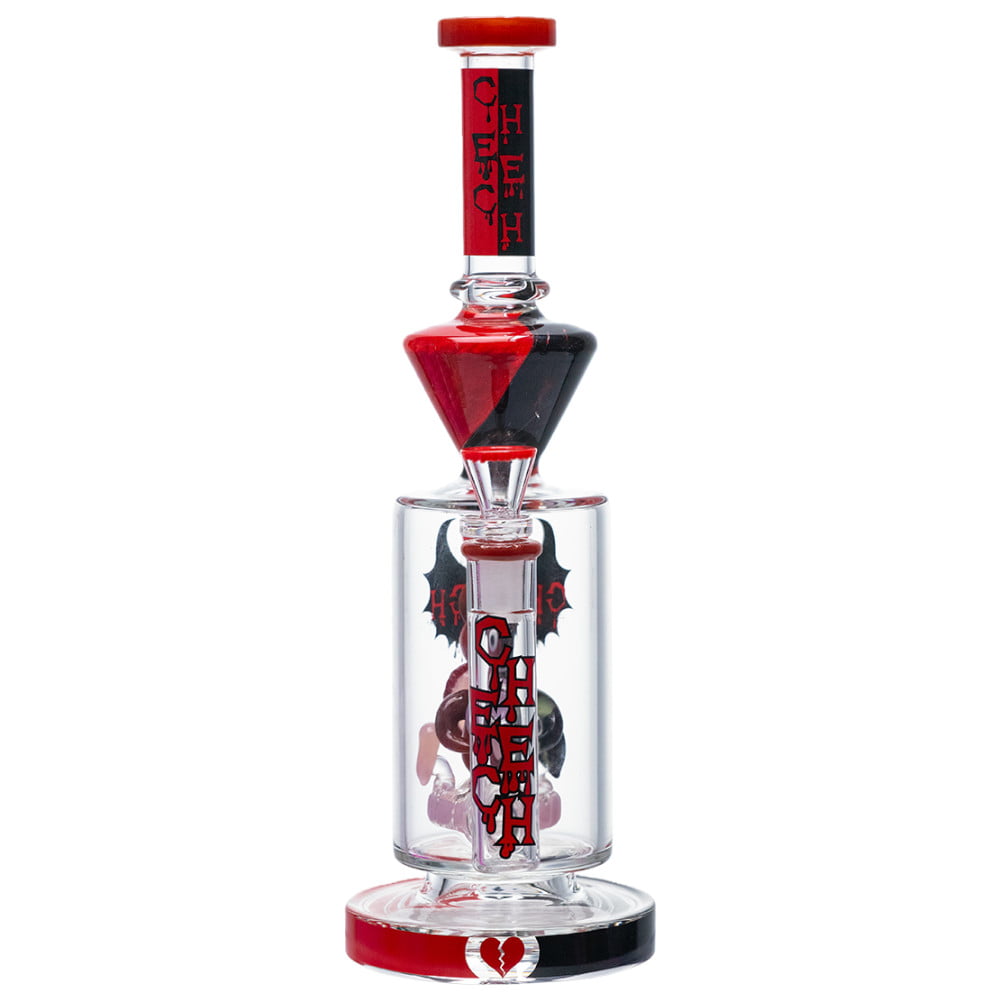 Cheech Glass Bong Evil Cupid Bong