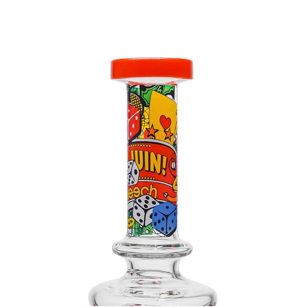 Cheech Glass Bong Feeling Lucky Water Pipe