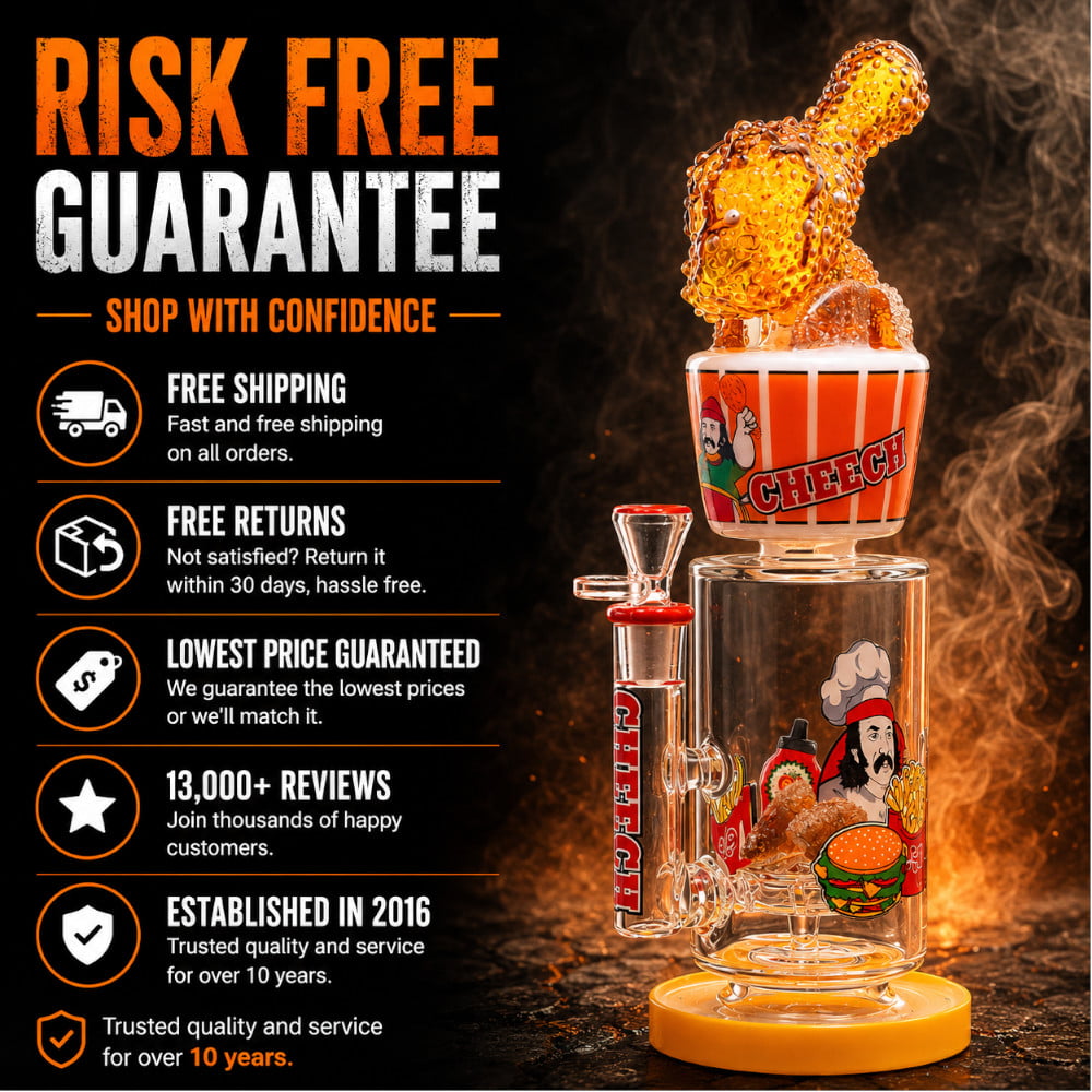 Cheech Glass Bong Fried Chicken Bucket Bong