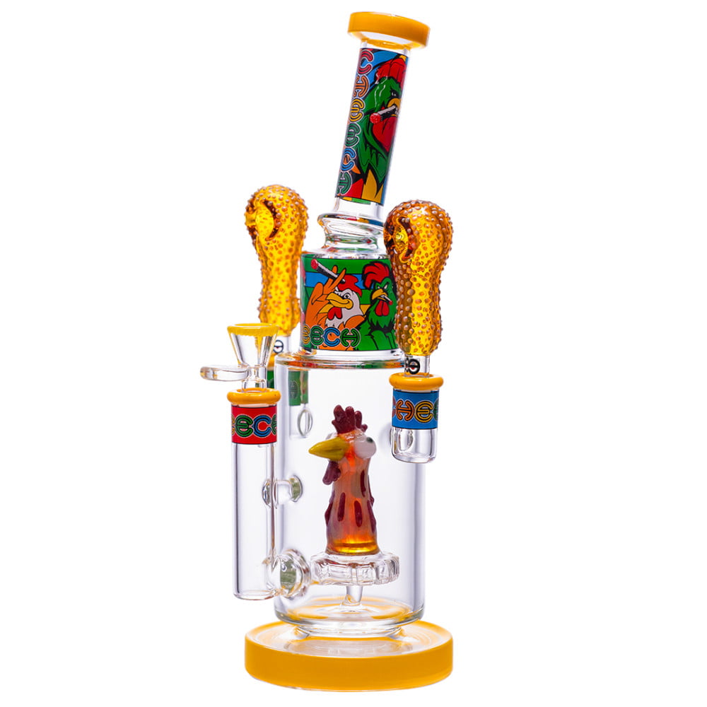 Cheech Glass Bong Fried Chicken Wings Bong