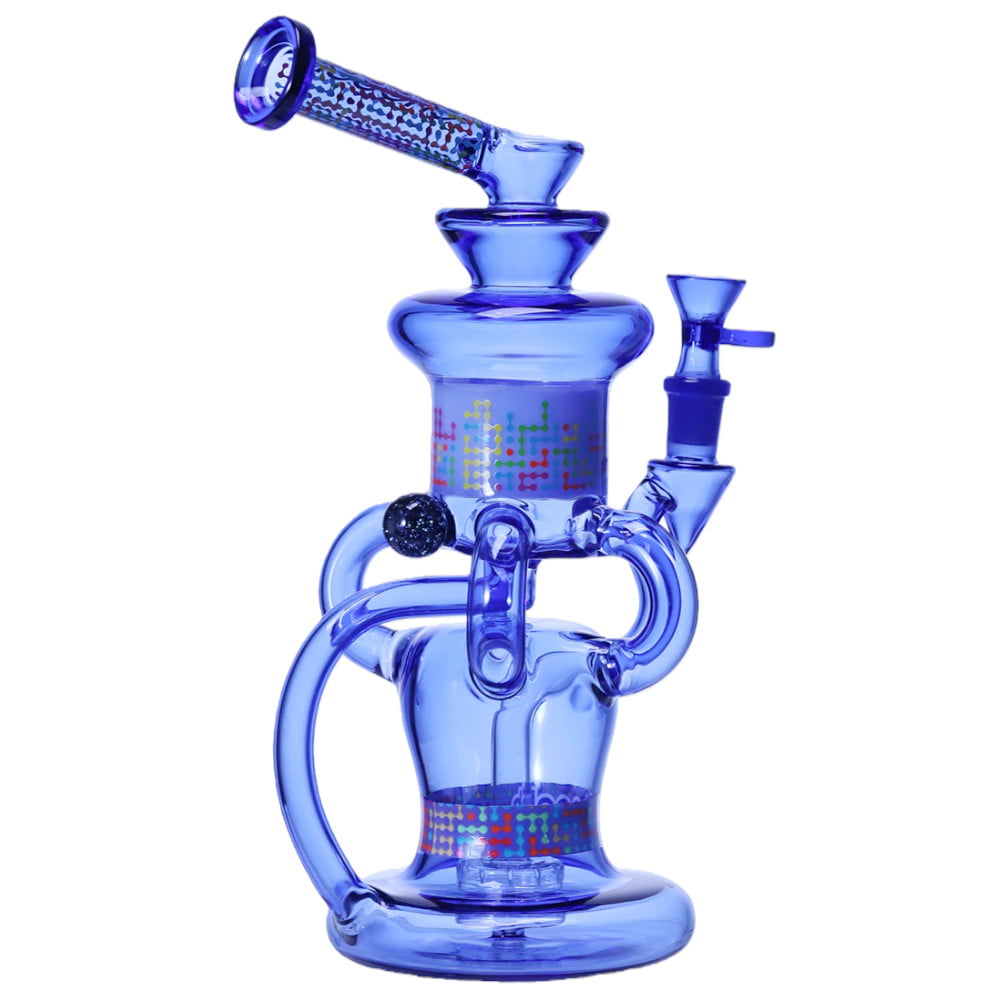Cheech Glass Bong Full Function Recycler Bong