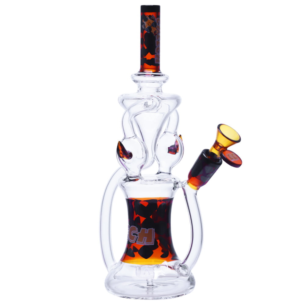 Cheech Glass Bong Giraffe Recycler Bong