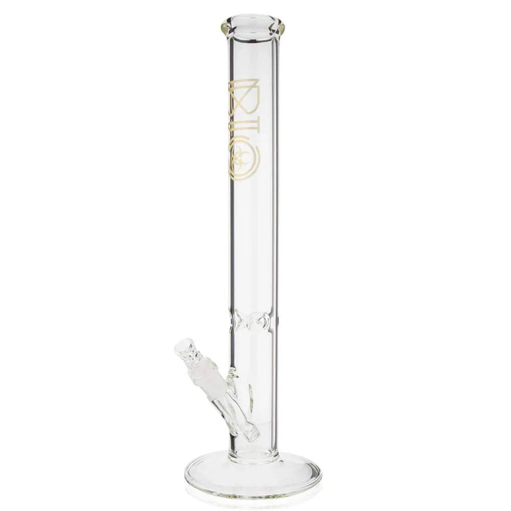 Biohazard Bong Gold BIO Straight Bong