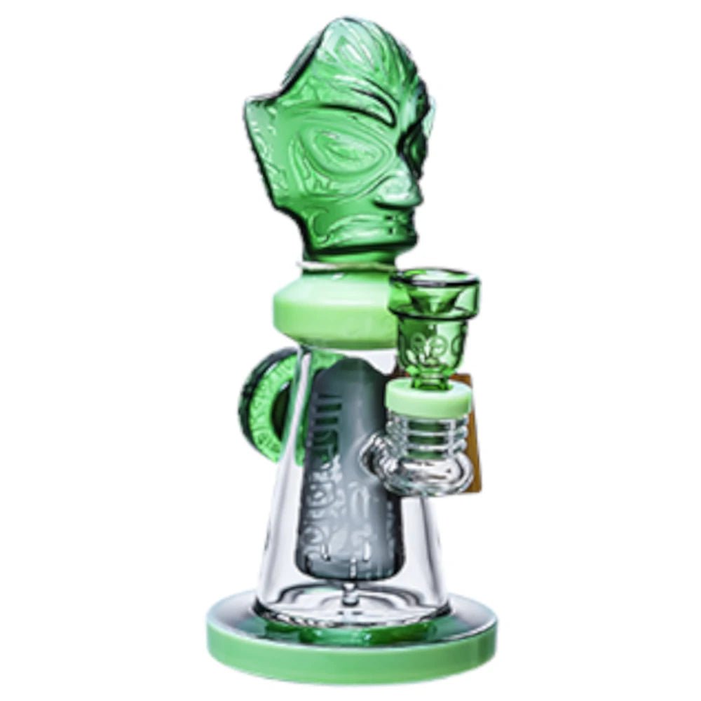 Cheech Glass Bong Green Sanxindui Water Pipe